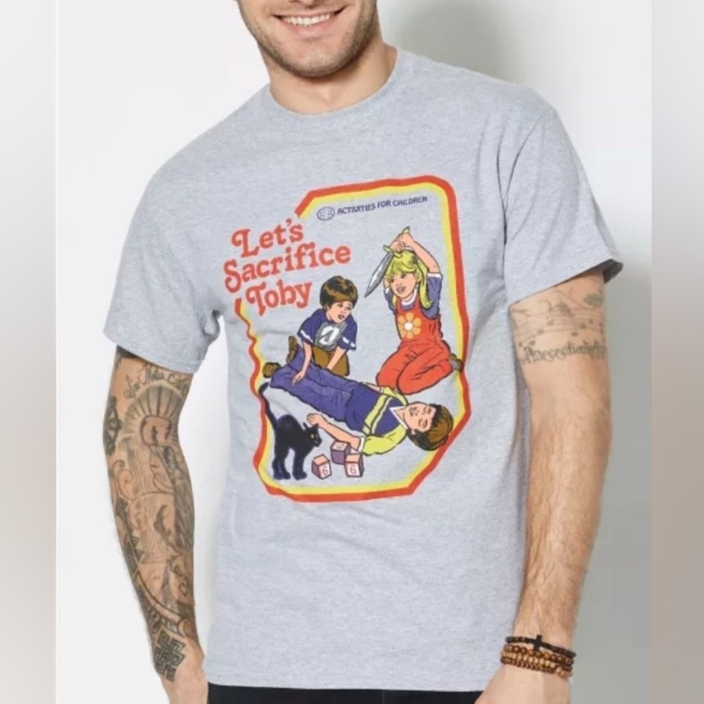 Unisex Steven Rhodes Graphic T-Shirt - Size Small